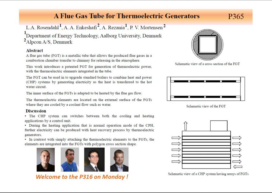 Flue Gas Tube Thermoelectric Generators